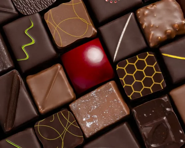 coffrets de chocolats